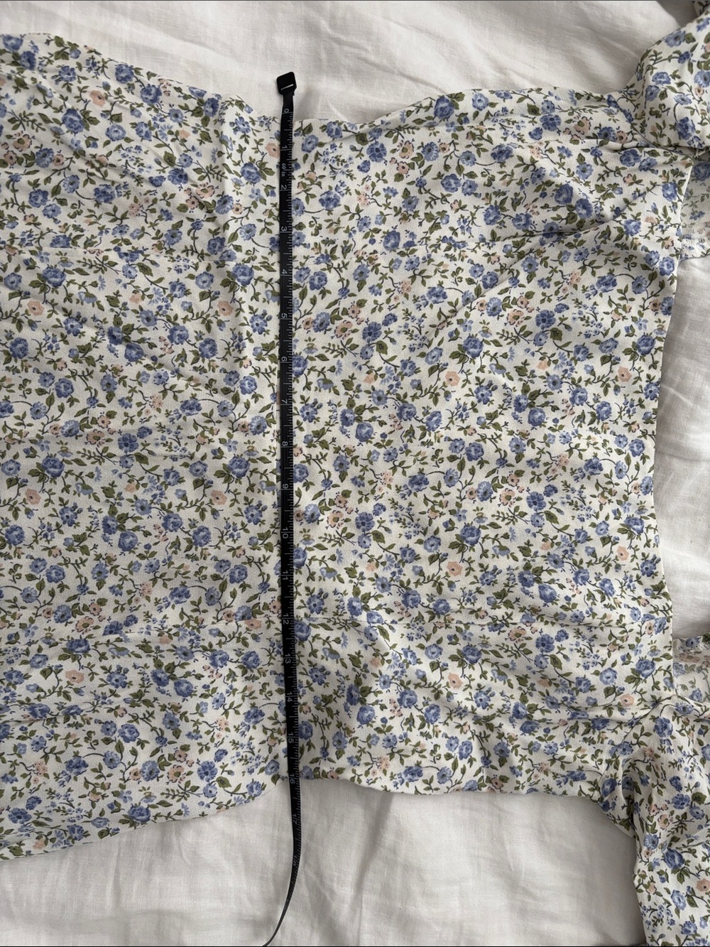 Reformation Sigmund Dress Floral Spring Long Sleeve Midi size 12 - Picture 8 of 9